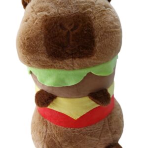 PELUCHE CAPIBARA HAMBRUGUESA 50CM