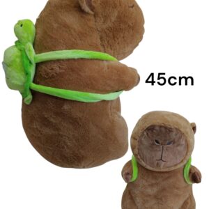 PELUCHE CAPYBARA TORTUGA 45CM