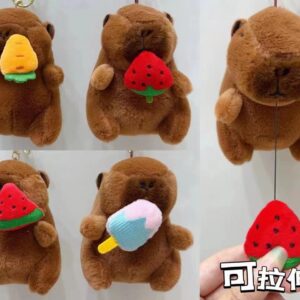 PELUCHE LLAVERO CAPIBARA