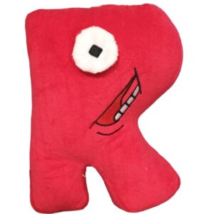 PELUCHE LETRA R DE 20CM