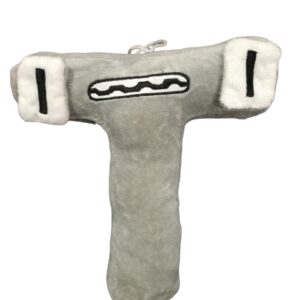PELUCHE LETRA T DE 20CM