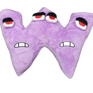 PELUCHE LETRA W DE 20CM