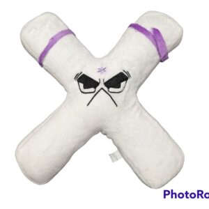 PELUCHE LETRA X DE 20CM