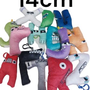 PELUCHE LLAVERO LETRAS 14CM