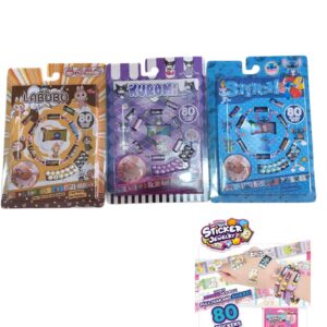 ARMAR PULSERA CON 80 STICKERS 610