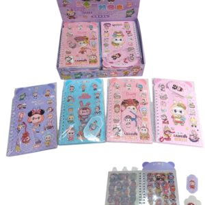 CUADERNO CON STICKERS DE LABUBU