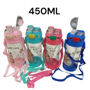 BOTELLA AGUA DOBLE PICO CAPIBARA 450ML 23561