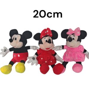 PELUCHE MICKEY Y MINNIE 20CM