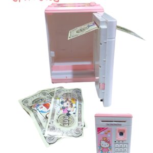 ALCANCIA DE HELLO KITTY CON HUELLA