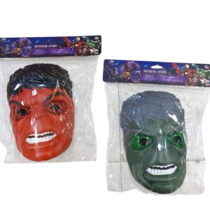 MASCARA DE HULK ROJO O VERDE