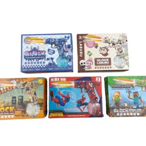 PISTOLA DE AGUA CON PRESION DE PERSONAJES