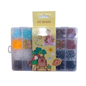 SET DE GOMITA PARA ARMAR PULSERA DE CAPIBARA