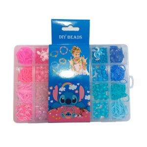 SET DE GOMITA PARA ARMAR PULSERA DE STITCH