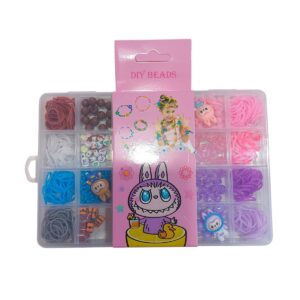 SET DE GOMITAS PARA ARMAR PULSERA DE LABUBU