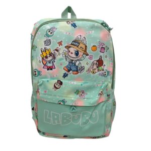 MOCHILA LABUBU VERDE