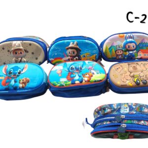 CARTUCHE CURVA 3D TELA 2CIERRE PERSONAJE NENE C-2