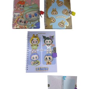 CUADERNO LABUBU C/ CANDADO (S-07)