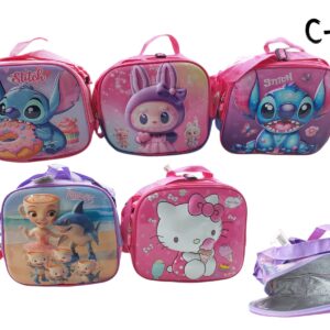 LANCHERA PERSONAJES DE NENA EN 3D C-25