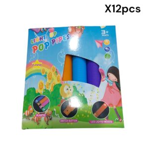 TUBO CON LUZ X12PCS