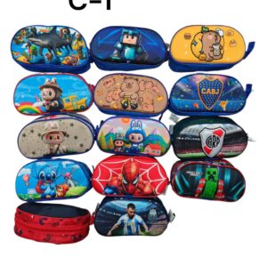 CARTUCHERA 3D PERSONAJE 1CIERRE NENE C-1