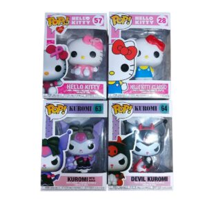FUNKO POP KUROMI Y HELLO KITTY