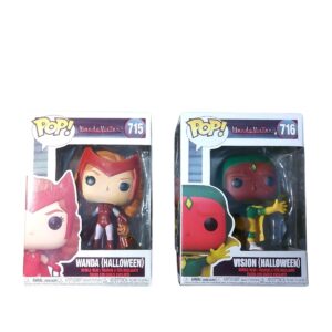 FUNKO POP WANDA Y VISION HALLOWEN
