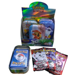LATA POKEMON 26CARTAS+3SOBRES