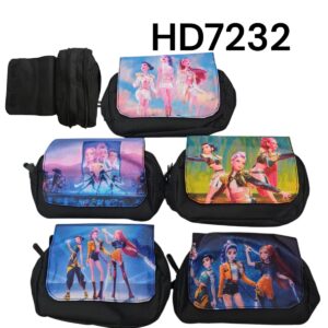 CARTUCHERA KPOP 2CIERRE HD7232