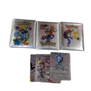 CARTAS DE POKEMON PLATEADO SOBRE DE 10CARTAS