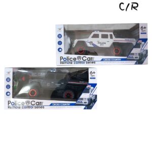AUTO POLICIA R/C 6 RUEDAS (01690)