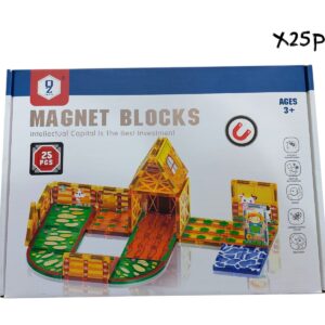 BLOQUES MAGNETICOS X25PCS