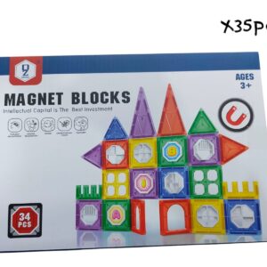 BLOQUES MAGNETICOS X34PCS (30512)
