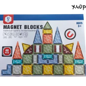 BLOQUES MAGNETICOS X40PCS (30915)