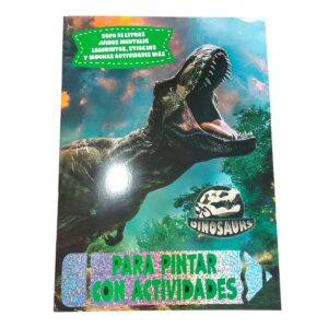 LIBRO PARA COLOREAR DE DINOSAURIO