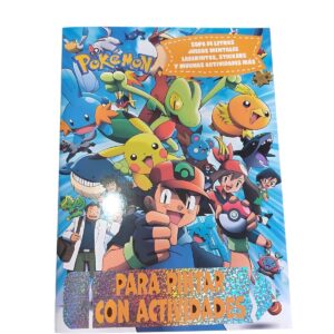 LIBRO PARA COLOREAR DE POKEMON
