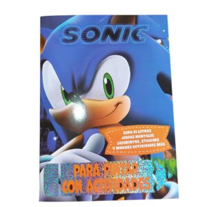 LIBRO PARA COLOREAR DE SONIC