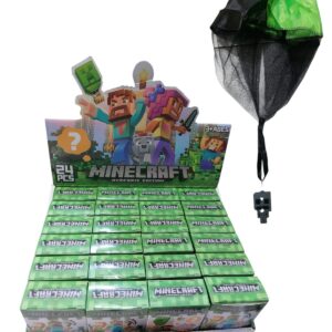 CAJA SORPRESA MINECRAFT PARACAIDA