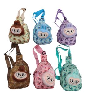 CARTERA LABUBU CON PELUCHE 18CM X 13 CM LH-7 46981