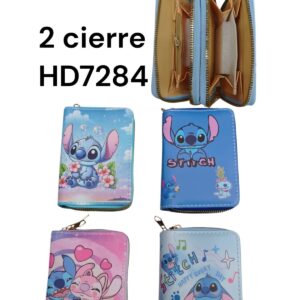 BILLETERA STICH 2CIERRE HD7284
