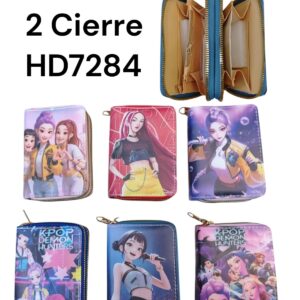 BILLETERA KPOP 2CIERRE HD7284