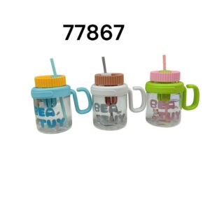 VASO COLORIDO VIDRIO INFUSOR 77867 900ML