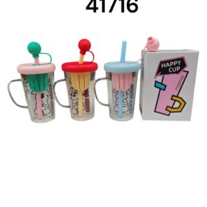 VASO VIDRIO CON SORBETE INFUSOR 41716 500ML