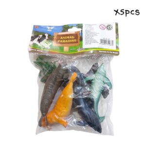 ANIMALES EN BOLSA MARINO X5PCS (131467)