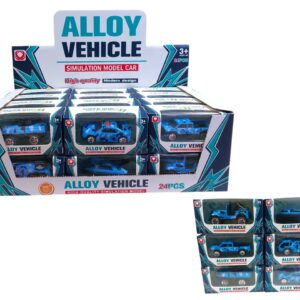 AUTO POLICIA CAMUFLADO METALICO