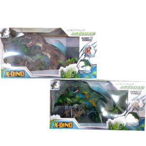 DINOSAURIO A PILA C/ ACCESORIOS (54337)