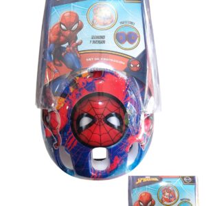 KIT CASCO + PROTECCION SPIDERMAN (12278)