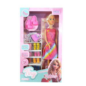 MUÑECA TINY FASHION CON ACCESORIOS (53465)