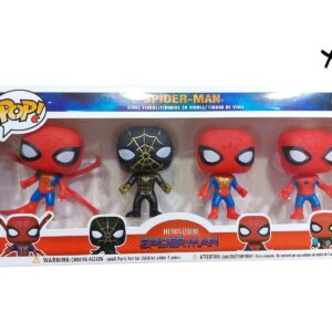FUNKO POP SPIDERMAN X4