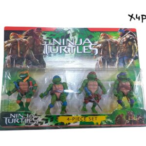 TORTUGA NINJA X4PCS (80702)