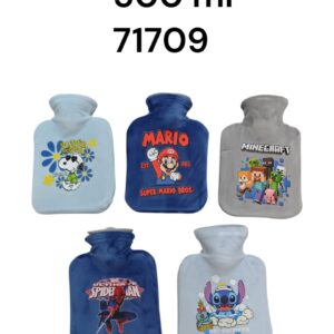 BOLSA DE AGUA PERSONAJES 500ML 01100